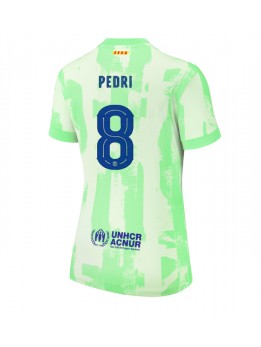 Barcelona Pedri Gonzalez #8 Ausweichtrikot für Frauen 2024-25 Kurzarm